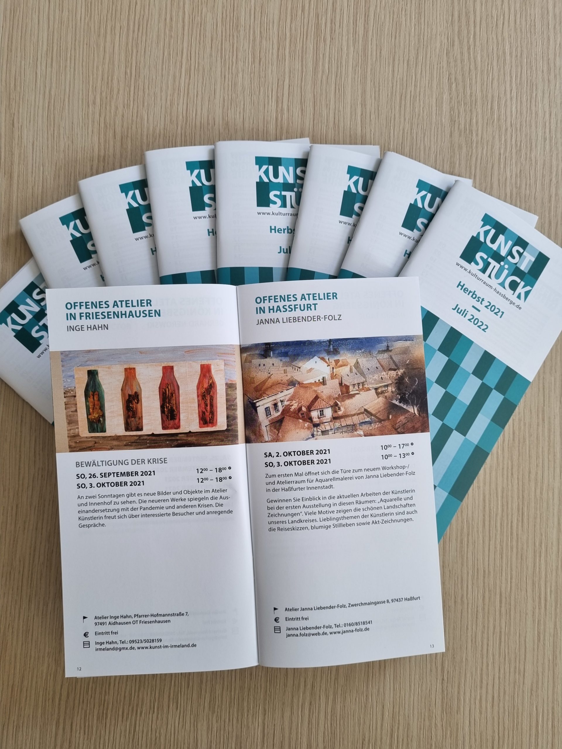Broschüren Kunststück