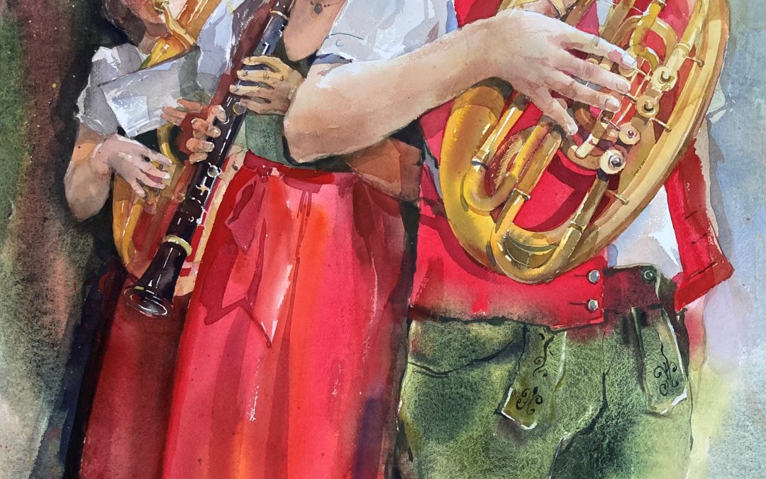 Künstlerin aus Haßfurt gewinnt internationalen Aquarell-Preis